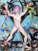 Girl on Cross