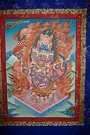Tibetan Thanka "Rahula"